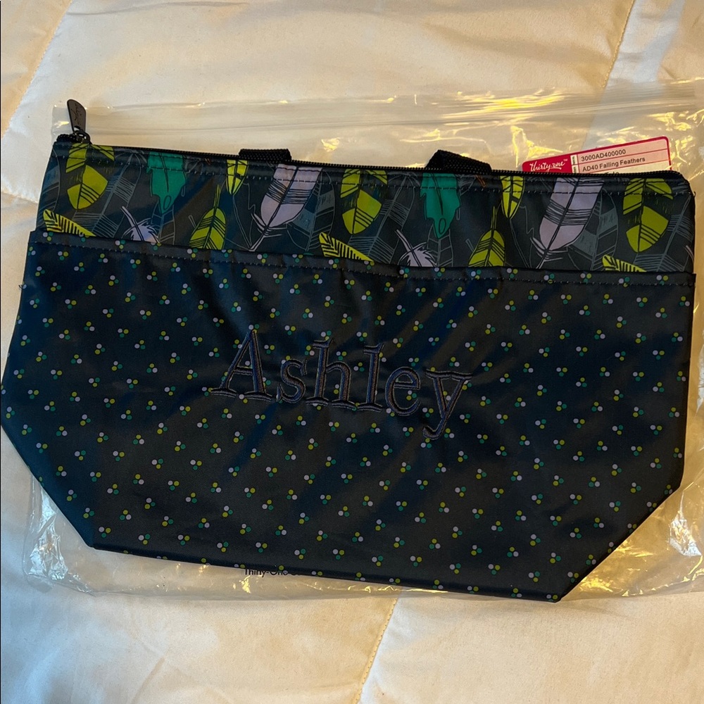 Thirty One Thermal Tote w/ ASHLEY embroidered